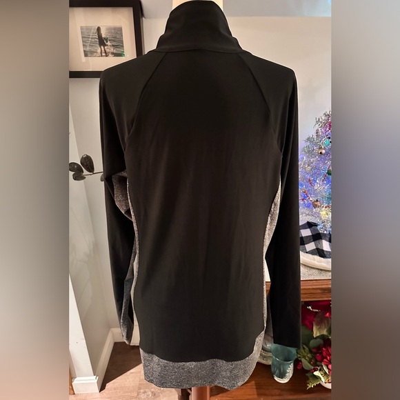 RBX Studio Daily Super Soft Mock Neck Jacket Black and Grey Size XL - Picture 2 of 11